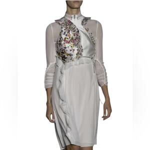 3.1 Phillip Lim Floral Sun Dress Silk Size 6 2017 Couture Runway Dress